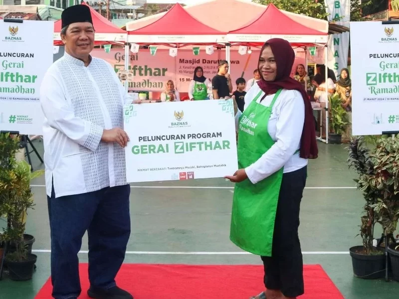 kabar UMKM gerai Z-Ifthar Baznas RI